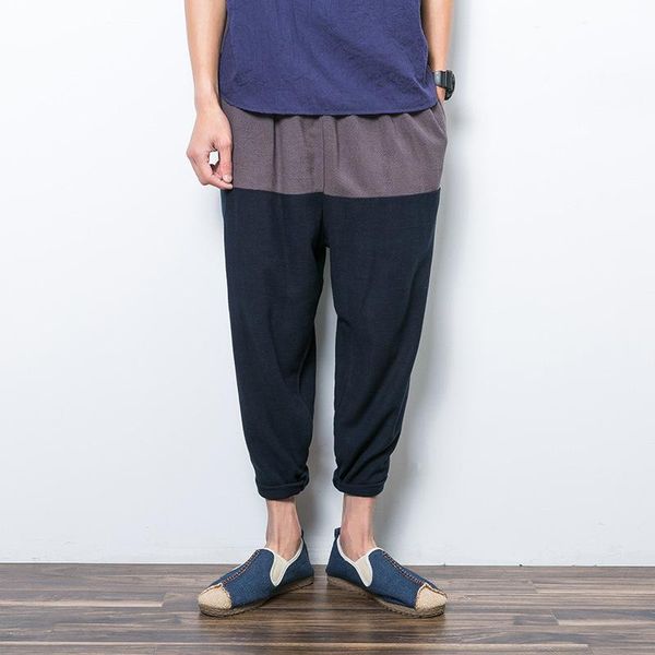 

men large size pants shopping korean slim casual men's trousers / m-xxl, Black