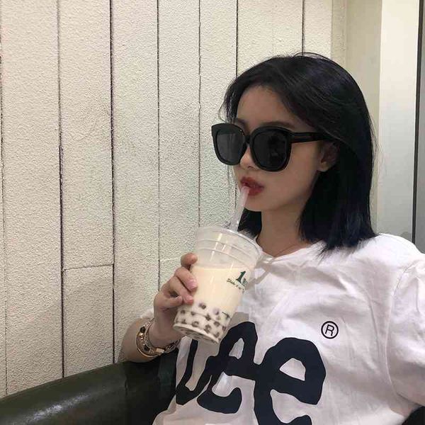 

70% off online store oversize sunglasses gradient glasses eye, White;black