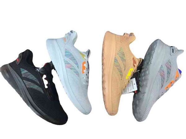 

fujian shoes bufeike men's flying woven running four seasons breathable sports whole original box leisure, Black