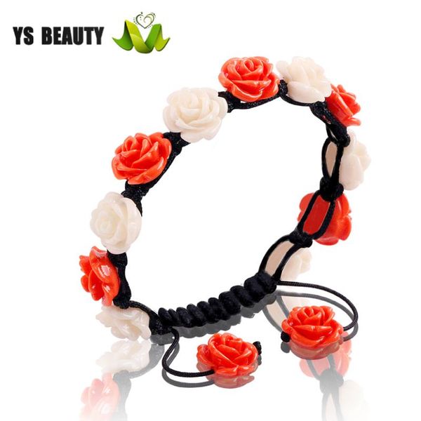 

charm bracelets hand-woven ocean series beaded bracelet with multi-color matching diy simple fashion for avant-garde girls, Golden;silver