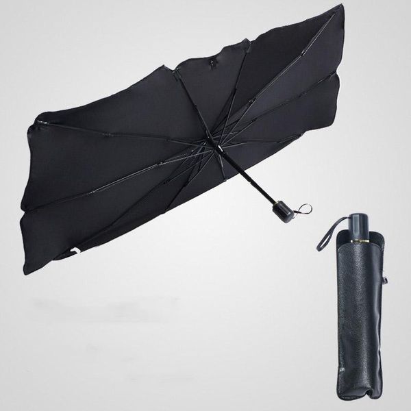 

umbrellas the thermal insulation anti-falling car parasol with front glass shield sunscreen umbrella