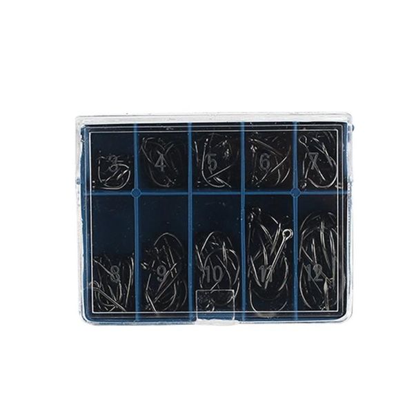 

100pcs fishing jig baits hooks carp fishing with tackle box professional tackle practical