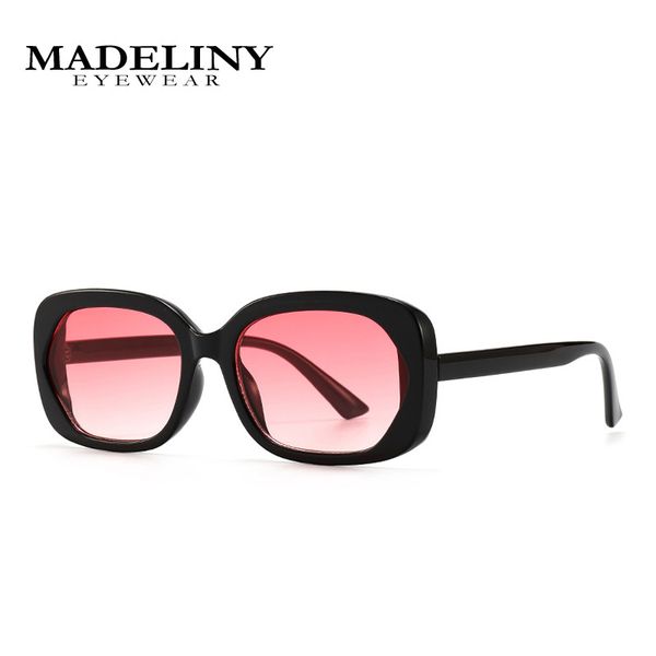 

madeliny retro rectangle women's sunglasses brand designer vintage small square sun glasses women's glasses oculosma499, Silver
