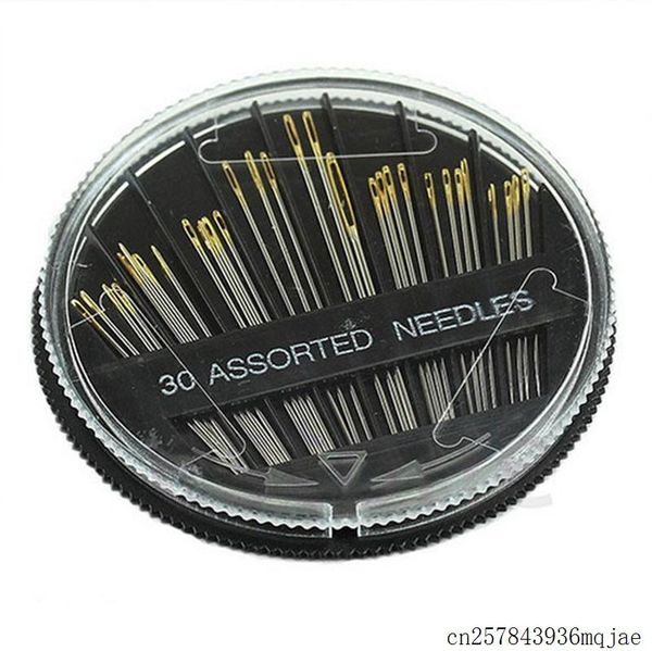 

tools# 200sets 30pcs/set assorted hand sewing needles embroidery mending craft quilt sew case