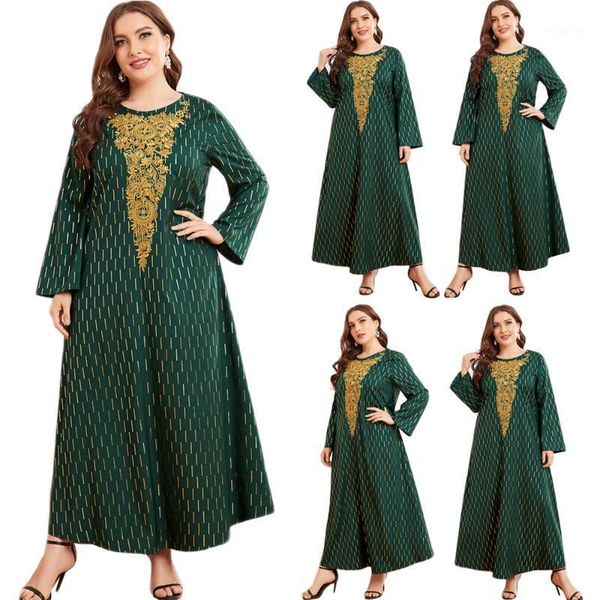 

ethnic clothing dubai muslim embroidery long dress women kaftan abaya islamic ramadan eid moroccan turkish arabic maxi robe gown, Red