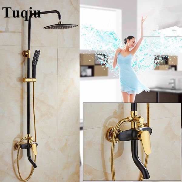 

2021 new rainfall sets mixer tap with tub brass luxury bath & shower set bathtub faucet rtwc