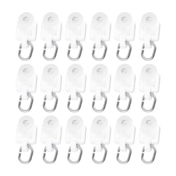 

smart home control 50pcs curtain rolle rail accessories mute hook track pulley ball roller