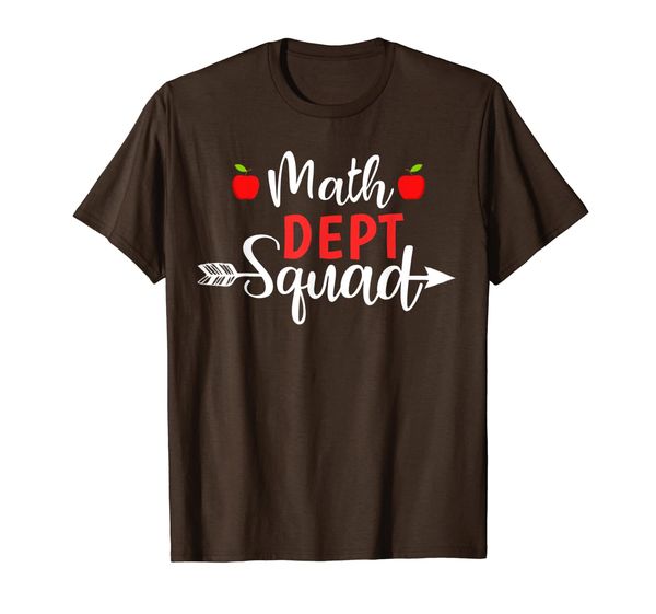 

math dept squad shirt-back to school shirt for math teacher t-shirt, White;black