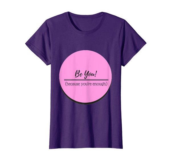 

womens be you t-shirt, White;black
