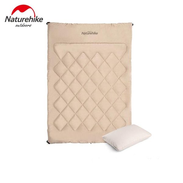 

naturehike outdoor cotton quilt ultralight winter blanket imitation down machine washable for camping hiking travel nh20msd06