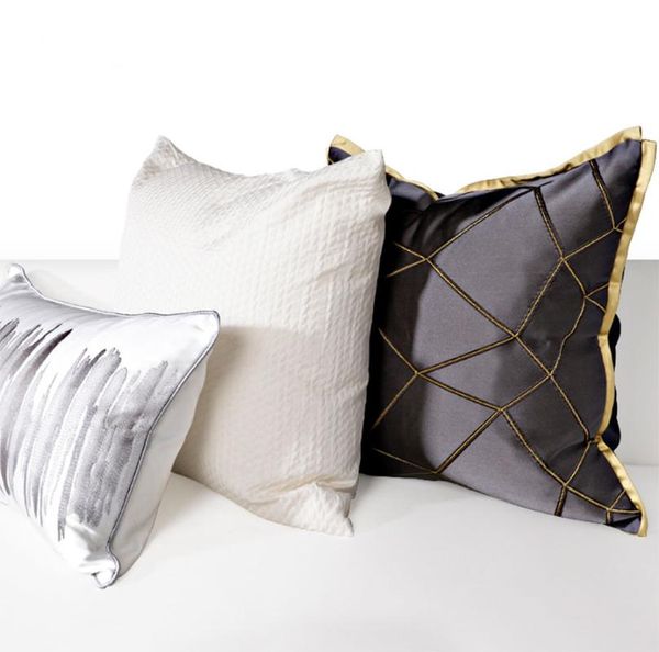 

cushion/decorative pillow fashion cool geometric decorative throw pillow/almofadas case 30x50 45 50,european modern unusual cushion cover ho