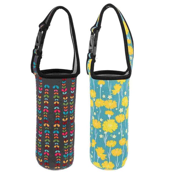 

cups & saucers 2 pcs bottle sleeve bag carrier water cover insulation pouch