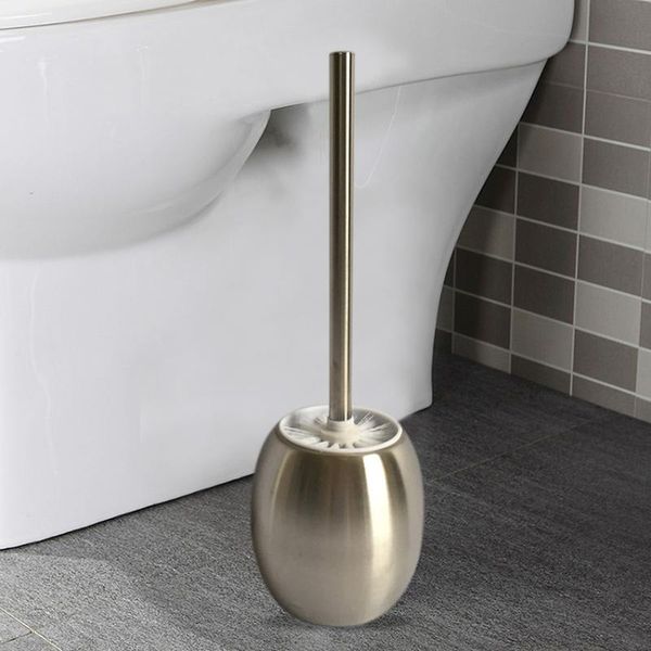 

toilet brushes & holders 3 in 1 set cleaning brush portable holder scrubber curved clean side bending handle corner