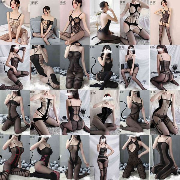 

stockings long transparent from uniform temptation, Black;white