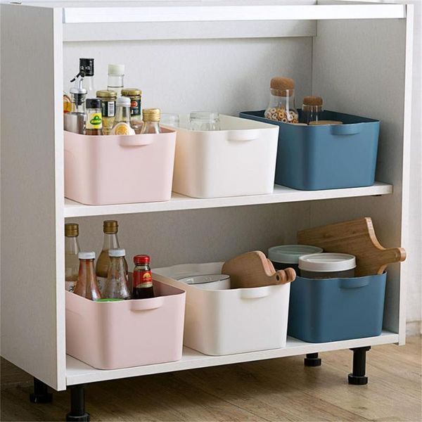 

kitchen storage containers box cabinet spice organizer sundries storage box basket toy case bathroom makeup organizer