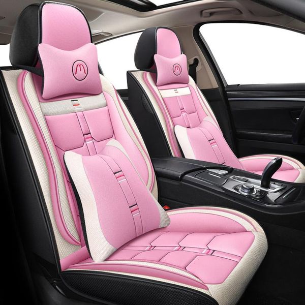 

car seat covers kadulee flax for ix35 ix25 sonata santafe tucson elantra accent i20 i30 i40 automobiles accessories