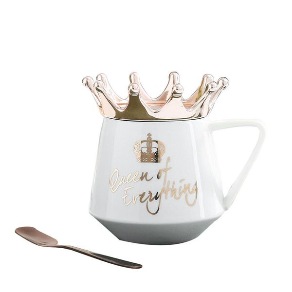 

mugs creative crown theme milk coffee cartoon cup kitchen tool halloween christmas gift for girlfriend kids tb