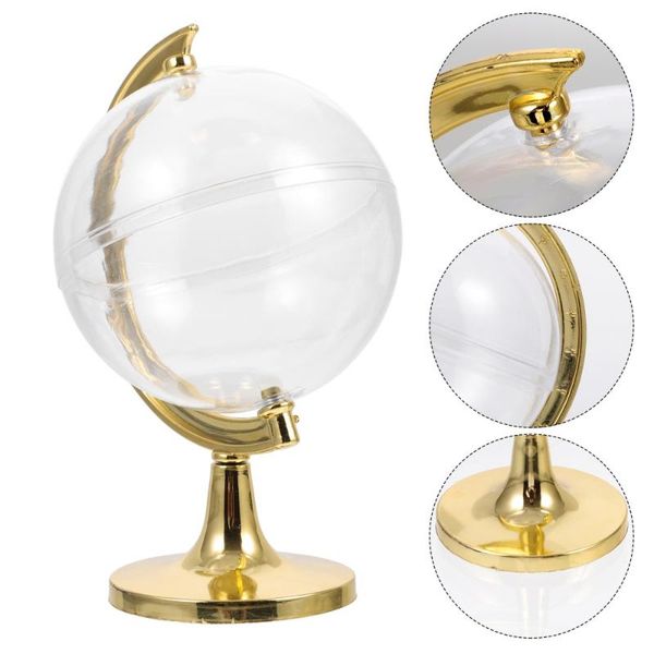 

gift wrap 10pcs golden globe candy box home decoration deskstorage