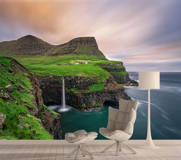 

wallpapers natural seaview walls papers home decor wall paper 3d for living room wallpaper contact peel stick murals rolls