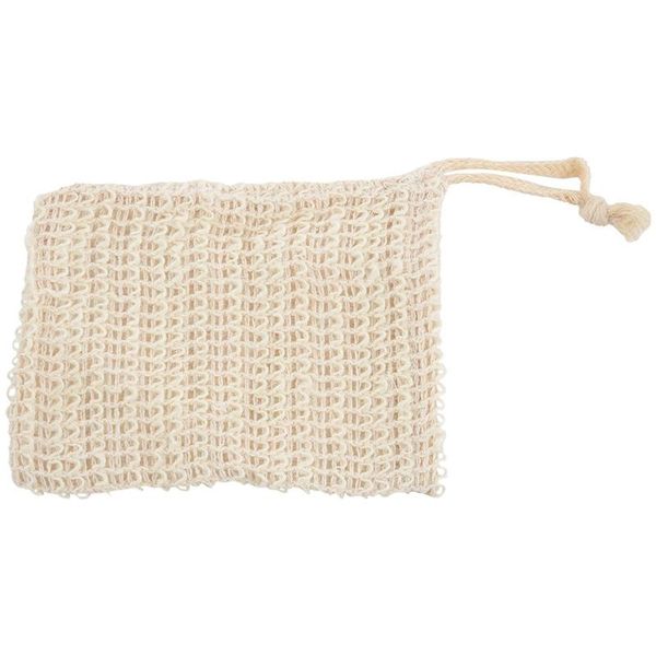 

liquid soap dispenser 6 pcs natural exfoliating bags handmade sisal saver pouch holder bath
