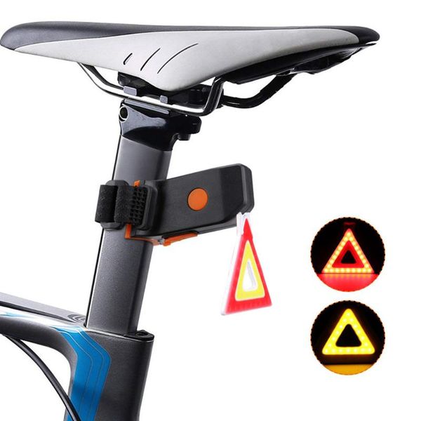 

usb rechargeable bike rear tail light led bicycle warning safety smart lamp new bicicleta accesorios y piezas luz bicicleta