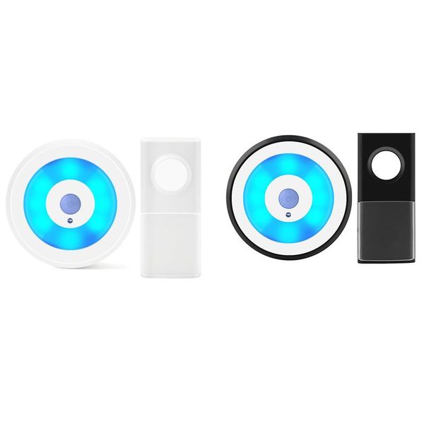 

wireless doorbell, kit with led lights & 58 music for home 1 button