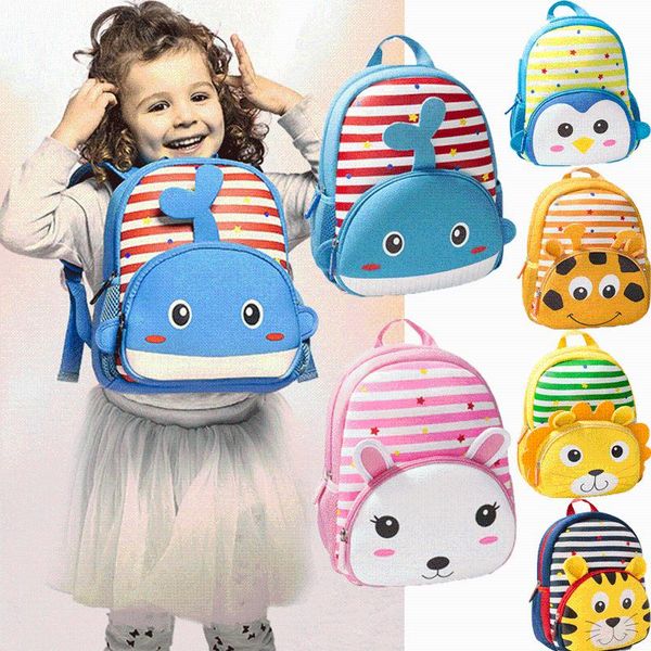 

backpack est kids toddler baby boys girls cute kindergarten schoolbag cartoon animal bag shoulder rucksack