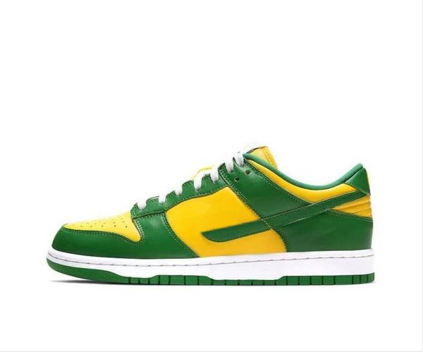 

women shoes low sb brazil varsity maize pine green white sneakers for sale cu1727-700 casual sports dress shoe, Black