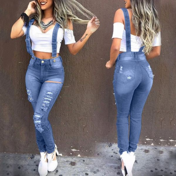

2020 slender for women ny high tail woman blue denim potlead stretch taille women's jeans broek plus size #3