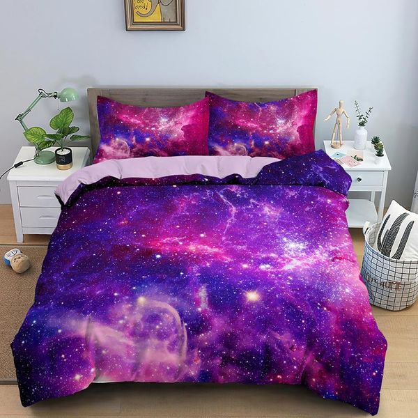 

bedding sets 3d galaxy set duvet cover universe outer space comforter with pillowcases single twin  king bedclothes