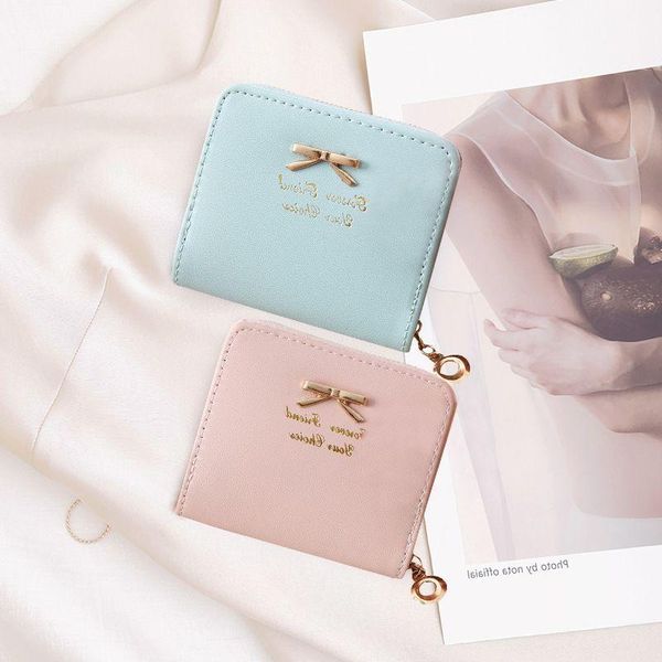 

card holders pu leather functioncard case business holderwomen credit passport bag id wallet girl student, Brown;gray