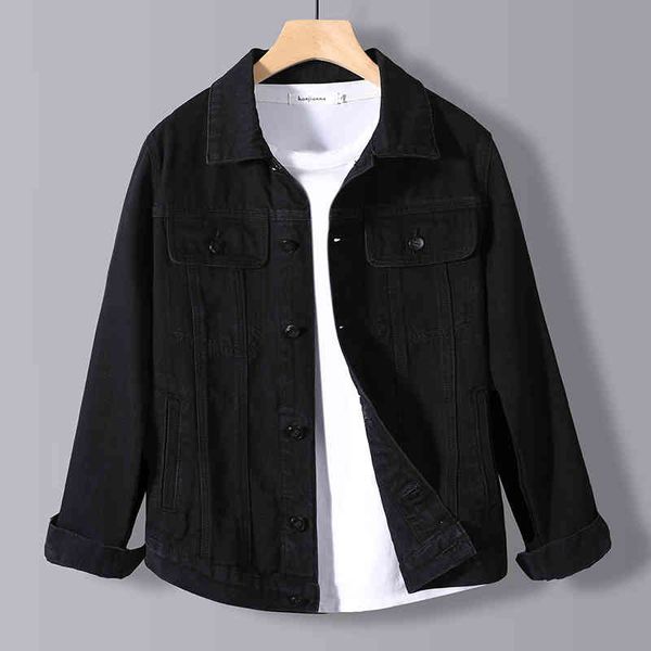 

autumn men strch ny denim button rro slim stre wear motorcycle casual jeans et plus size 5xl, Black;brown