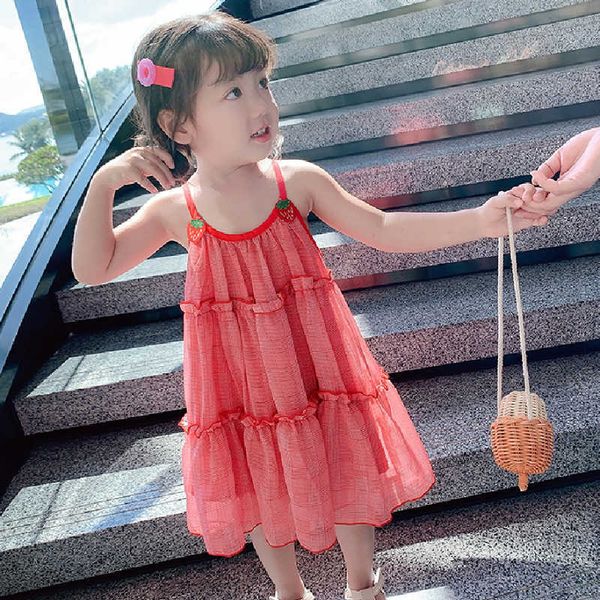 

xinyou - pink women's wear, kawai iced skirt, slip resistant suspender skirt, fashion brand, youth clothing, casual wear, Red;yellow