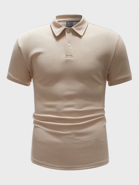 

men solid textured polo shirt i2hj#, White;black