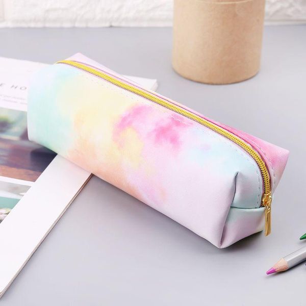 

pencil bags 1pc kawaii case colorful pink make up gift bag school box pencilcase supplies stationery