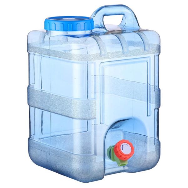 

outdoor water bucket portable picnic tank container w/ faucet (15l) bags