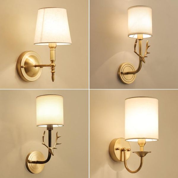 

wall lamp modern wood corridor dining room aisle lights for home lampara pared