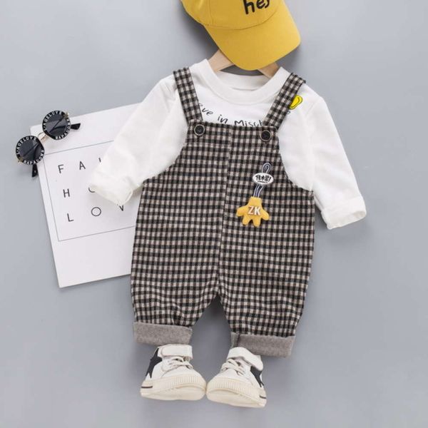 

autumn 2020 wear two piece set of korean children's backpack pantsl6tc, Blue