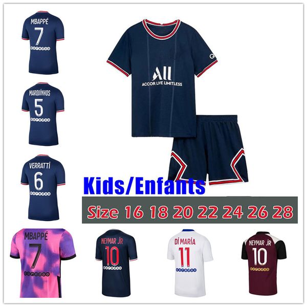 

mbappe icardi soccer jersey 20 21 maillots de football shirts 2020 2021 kean verratti men + kids kit uniforms enfants maillot foot fourth 66, Black;yellow