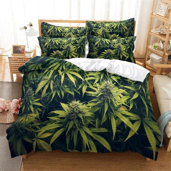 

bedding sets 3d green set  duvet cover bed cotton bedroom