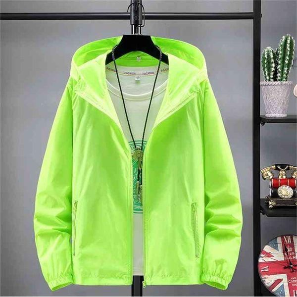 

women's solid jacket hooded zipper thin spring summer ladies casual coats sun protection clothing jackets for female 210922, Black;brown