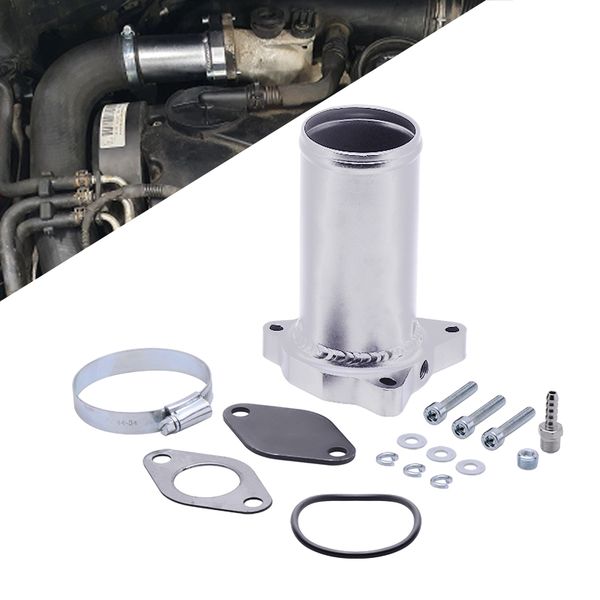 

shipping max power 57mm egr valve replacement pipe suit for vw 1.9 tdi 130/160 bhp 2.25inch egr delete kits