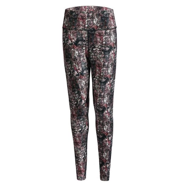 

women yoga pants high waist push up leggings flower printing workout quick dry nylon gyms fitness elastic sports tummy control, White;red