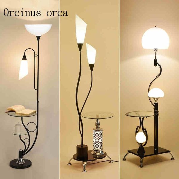 

led floor lamp table lamp room simple modern bedroom study creative vertical