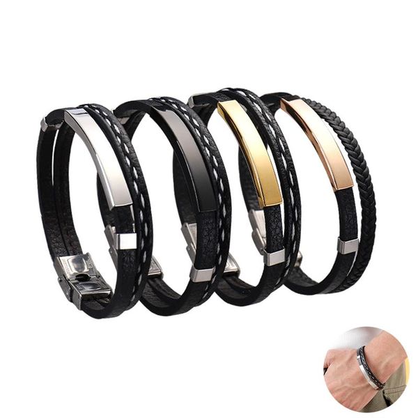 

charm bracelets personality trend fashion simple bracelet jewelry couple carve wristband, Golden;silver