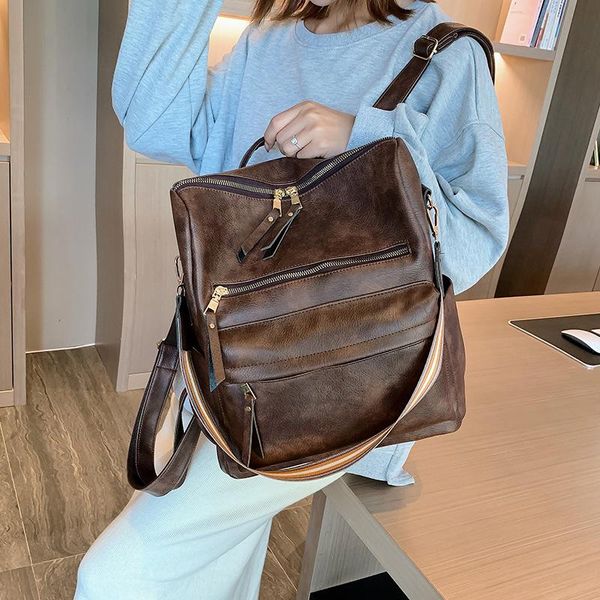 

outdoor bags 2021 women's bag fashion ladies backpack korean women travel small