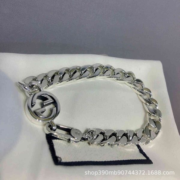 

cuba bracelet s925 bare body clasp bracelet make old couple girl signature deals yi49, Black