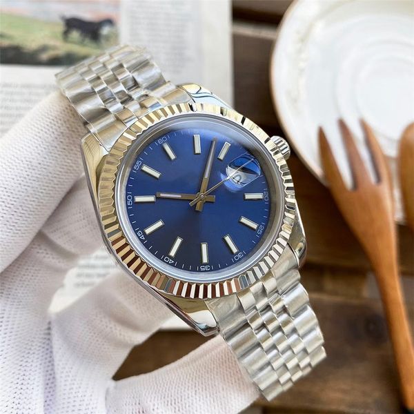 

master design automatic mechanical leisure men's watch luxury fashion dial calendar folding buckle sapphire glass star business handbag, Slivery;golden