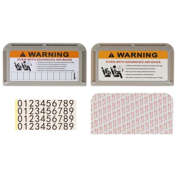 

car organizer 2pcs sun visor mount cards clip gray plastic holder supplies