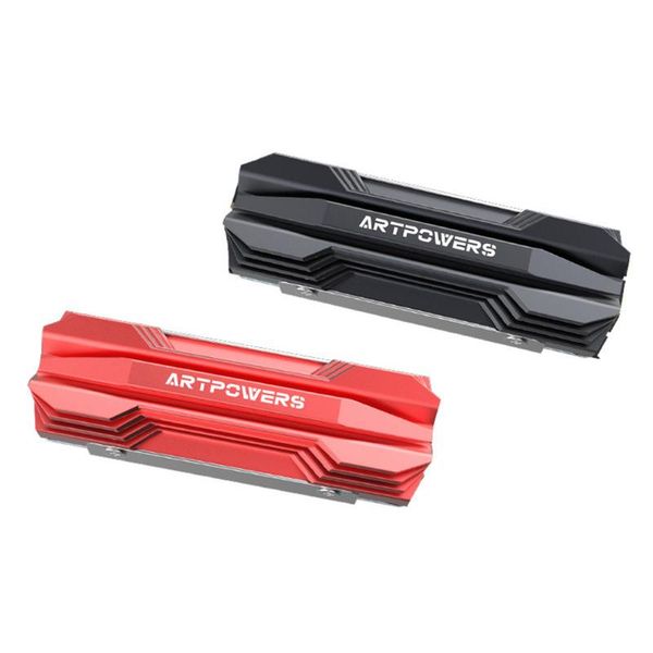

fans & coolings ssd heatsink cooler aluminum sheet m.2 2280 nvme solid state drive radiator